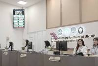 Campus immigration point di Universitas Diponegoro, Semarang, Jawa Tengah, yang diresmikan pada Senin (1/12/2025). (Foto: Antara: Dok Kemenimipas)