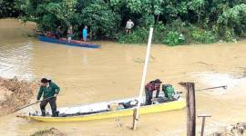 Warga di Bengalon Kaltim tewas diterkam buaya saat memasang jaring di sungai. (Foto: Istimewa)