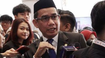 Anggota Komisi III Dewan Perwakilan Rakyat (DPR) Rudianto Lallo saat ditemui di Kompleks Parlemen, Jakarta, Jumat (15/8/2025). (ANTARA/Agatha Olivia V)