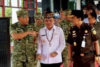 Gubernur Kalteng Agustiar Sabran (tengah) bersama jajaran Forkopimda di Palangka Raya (23/1/2026). (Foto: Dok Adpim Pemprov Kalteng)