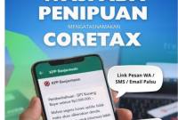 WASPADA: Penipuan dilakukan dengan mengirimkan pesan melalui aplikasi WhatsApp, SMS, maupun email yang berisi tautan palsu. (Foto: IG Bank Kalsel)