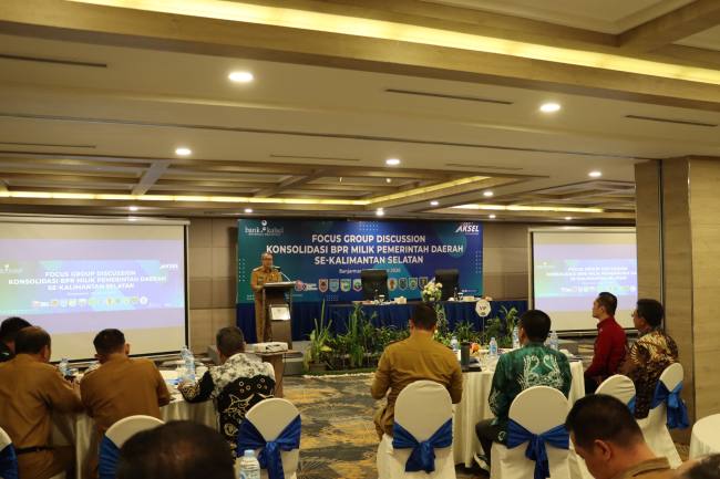 BANK KALSEL dan Pemprov Sinergi Dukung Konsolidasi BPR