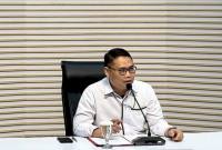 Pelaksana tugas Deputi Penindakan dan Eksekusi Komisi Pemberantasan Korupsi Asep Guntur Rahayu memberikan keterangan di Gedung Merah Putih KPK Jakarta, Minggu (11/1/2026). (ANTARA/Rio Feisal)