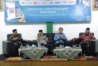 LITERASI - Suasana literasi keuangan di Ponpes Rakha Amuntai. (Foto: HumasBankKalsel)