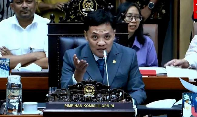 Ketua Komisi III DPR, Habiburokhman. (Foto: Antara/Nadia Putri R)
