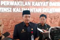 Ketua DPRD Kalsel, H Supian HK