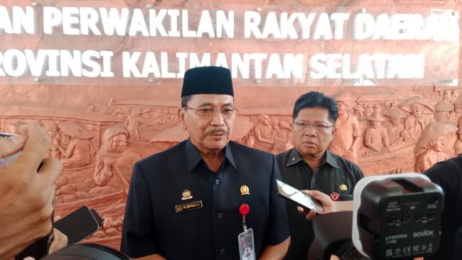 Ketua DPRD Kalsel, H Supian HK