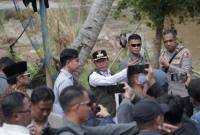 Wakil Presiden (Wapres) Gibran Rakabuming meninjau langsung dampak banjir bandang di Kabupaten Balangan, Kalimantan Selatan, Kamis (8/1/2026) (SuarIndonesia/Adv)