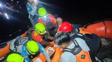 PELAJAR SDN yang Tenggelam di Sungai Martapura Ditemukan Mengapung