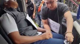 Adegan pembunuhan terhadap  ZD (20) mahasiswi Universitas Lambung Mangkurat (ULM)m yang dilakukan trsangka Muhammad Seili (20) seorang mantan anggota polisi, direkonstrisi, Selasa (21/1/2026). (SuarIndonesia/YI)