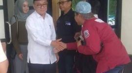 Anang Syakhfiani, mantan Bupati Tabalong, terdakwa dugaan korupsi pada Perumda Tabalong Jaya Persada, uai persidangan. Kamis 22/1/2026) (SuarIndonesia/ZI) 