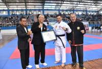 Kejuaraan Karate Lemkari Kalimantan Selatan (Kalsel) II memperebutkan Piala Danlanal Banjarmasin Tahun 2026., duibuka resmi, JUmat (23/1/2026) (SuarIndonesia/Ist)