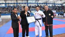 Kejuaraan Karate Lemkari Kalimantan Selatan (Kalsel) II memperebutkan Piala Danlanal Banjarmasin Tahun 2026., duibuka resmi, JUmat (23/1/2026) (SuarIndonesia/Ist)