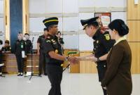 Pengambilan sumpah serta pelantikan berlangsung di Aula ST Burhanuddin Kejati Kalimantan Selatan (Kalsel) di Banjarbaru, Kamis (22/1/2026) (SuarIndonesia/Ist)