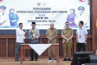 Ketua DPRD Provinsi Kalimantan Selatan (Kalsel) , H. Supian HK, menghadiri penyerahan Laporan Hasil Pemeriksaan (LHP) Tematik oleh BPK RI Perwakilan Kalsel di Gedung DR. KH. Idham Chalid, Senin (26/1/2026). (SuarIndonesia/Ist)