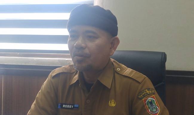 Kabid Bina Marga Dinas Pekerjaan Umum dan Penataan Ruang (PUPR) Kalsel, Robby Cahyadi,