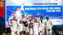 Sejumlah atlet National Paralympic Committee (NPC) Kalimatan Selatan memperkuat kontingen Indonesia pada ASEAN Para Games yang berlangsung 20-26 Januari 2026 di Nakhon Ratchasima, Thailand. (Foto: Dok Pemprov Kalsel)