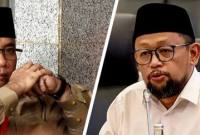 Mantan Menteri Agama Yaqut Cholil Qoumas (kiri) dan Ishfah Abidal Aziz alias Gus Alex ditetapkan KPK jadi tersangka kasus dugaan korupsi kouta haji. (Foto: Istimewa)