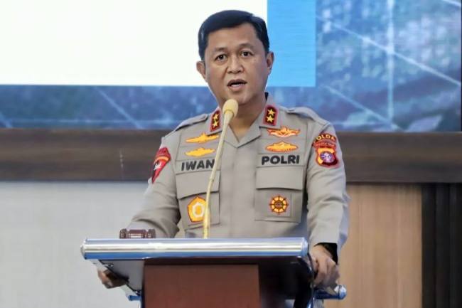 Kapolda Kalteng Irjen Pol Iwan Kurniawan. (Humas Polda Kalteng)