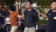 AG (39), terduga pelaku penipuan dengan modus sedekah Al-Qur'an ditangkap Kepolisian Sektor Pahandut, Kalimantan Tengah. (Foto: Istimewa)