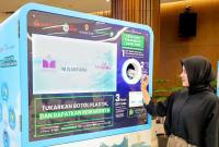 Sistem manajemen sampah berbasis teknologi upaya kurangi penumpukan sampah di wilayah IKN. (Foto: Humas OIKN)