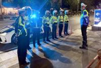 Kasat Lantas Polresta Banjarmasin AKP Embang Pramono saat memimpin apel guna melaksanakan patroli blue night cegah balap liar di Banjarmasin, Kamis (26)2/2026). (Dok Satlantas Polresta Banjarmasin)