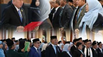 RATUSAN PEJABAT DILANTIK, Gubernur Kalsel : “Semua Evaluasi Enam Bulan Jika Kurang Baik Non Job-kan !”