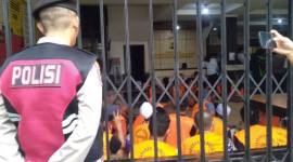 pemusnahan barang bukti 67,6 Kilogram (Kg) sabu dengan cara diblender berlangsung di gedung Dit Tahti Polda, Senin (9/2/2026) (SuarIndonesia/ZI)