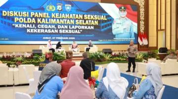 DISKUSI PANEL “Kenali, Cegah dan Laporkan” Kekerasan Seksual, Tercatat 2025 di Kalsel Sebanyak 354 Korban dengan 390 Pelaku