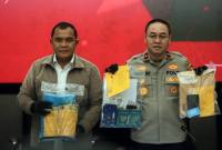 Rilis kasus TPPO jual beli bayi lewat media sosial. (Foto: detikNews)