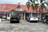 Suasana kantor KPU Kotim saat proses penggeledahan oleh tim penyidik Kejati Kalteng, Senin (12/1/2026). (Foto: Istimewa)