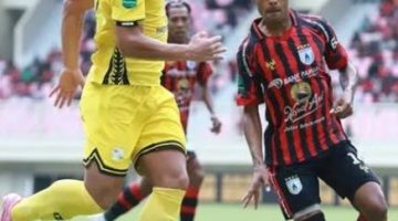 BARITO PUTRA Dibantai di Kandang Persipura Jayapura 4-1, Kudeta PSS Sleman dari Puncak Klasemen