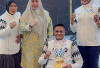Hj. Erna Lisa menerima silaturahmi khusus bersama para atlet National Paralympic Committee Indonesia (NPCI) Kota Banjarbaru di Rumah Dinas Wali Kota, Sabtu (31/1/2026) malam. (Repro/MC)

    