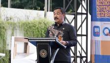 Menteri Imipas Agus Andrianto membuka Indonesian Prison Products and Arts Festival (IPPAFest) (Foto: detikcom/Audrey Santoso)