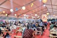 Pemerintah menggelar Festival Imlek Nasional di Lapangan Banteng, Jakarta Pusat.(detikcom)