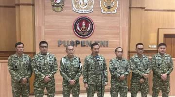 Konferensi Pers Kepala Pusat Penerangan TNI di Mabes TNI, Jakarta, Rabu (25/3/2026). (Liputan6.com)