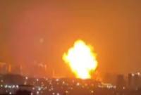 Serangan Iran terhadap kilang minyak Haifa, Israel. (Foto: Istimewa)