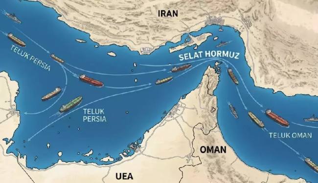 selat hormuz (foto: istimewa)