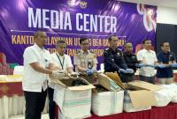 Bea Cukai Tanjung Priok Gagalkan Ekspor Ilegal 3,05 Ton Sisik Trenggiling Senilai Rp183 Miliar. (Dok DJBC Kemenkeu RI)