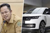 Foto Ilustrasi Gubernur Kaltim dan mobil dinas baru senilai Rp8,49 miliar. (Diskominfo Kaltim)