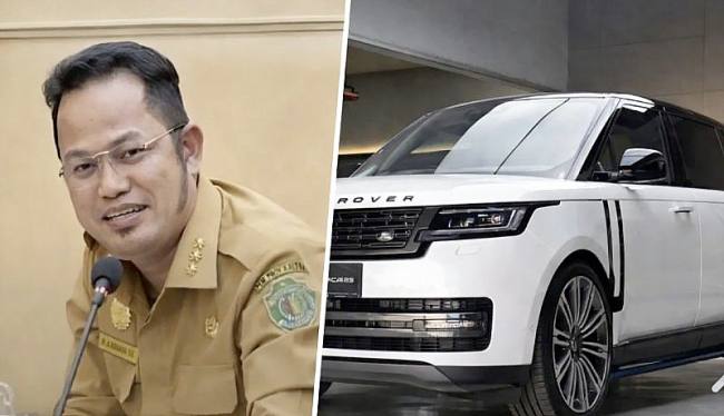 Foto Ilustrasi Gubernur Kaltim dan mobil dinas baru senilai Rp8,49 miliar. (Diskominfo Kaltim)