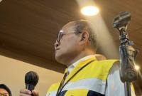 Wahyudi Anas, Kepala Badan Pengatur Hilir Minyak dan Gas Bumi (BPH Migas) dalam konferensi pers di Kantor BPH Migas Jakarta, Selasa (31/3/2026). (Antara/Putu I Savitri)