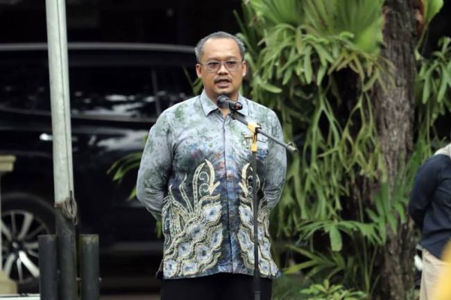 Kepala Seksi Pengukuhan dan Penggunaan Kawasan Hutan Dishut Kalsel Eko Nor Hardanto di Banjarbaru, Kalimantan Selatan, Jumat (6/3/2026). (Dok Dishut Kalsel)