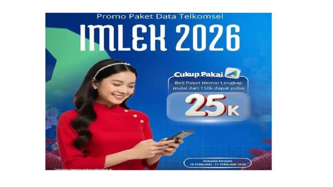 Kesempatan beli paket hemat Telkomsel mulai dari 150 ribu rupiah dapat bonus pulsa sebesar 25 ribu rupiah . Kalimantanpost.com - (Foto: HumasBankKalsel)