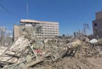 Puing-puing itu terlihat di Teheran, Iran, 3 Maret 2026. Operasi militer gabungan AS-Israel terhadap Iran memasuki hari keempat. Jumlah korban tewas di Iran naik menjadi 787, menurut Bulan Sabit Merah Iran. (Xinhua/Shadati)