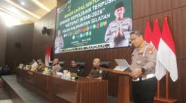  Rapat Koordinasi (Rakor) Lintas Sektoral dalam rangka kesiapan pengamanan Idul Fitri, Selasa (10/3/2026). (SurIndonesia/Ist)