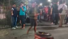 LOkasi peristiwa  di kawasan Pekapuran Raya RT. 17 Gang Seroja Banjarmasin Timur, Senin (17/3/2026) malam, (SuarIndonesia/DO)