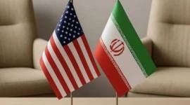 Foto Ilustrasi - Bendera nasional Amerika Serikat dan Iran. (Anadolu A)