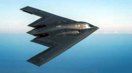 Pesawat pengebom siluman (stealth bomber) B-2. (Wikimedia Commons/Royal Air Force)