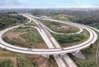 Jalan Tol Balikpapan-Samarinda tepatnya di dekat gerbang Karang Joang, Balikpapan, Kalimantan Timur. (Foto: Istimewa)